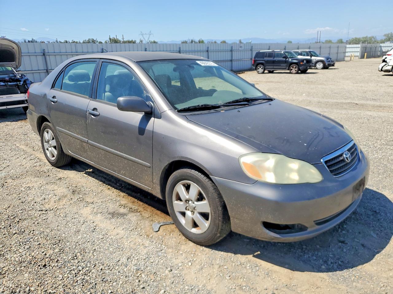 2005 Toyota Corolla Le Gray vin: 1NXBR30E65Z373020