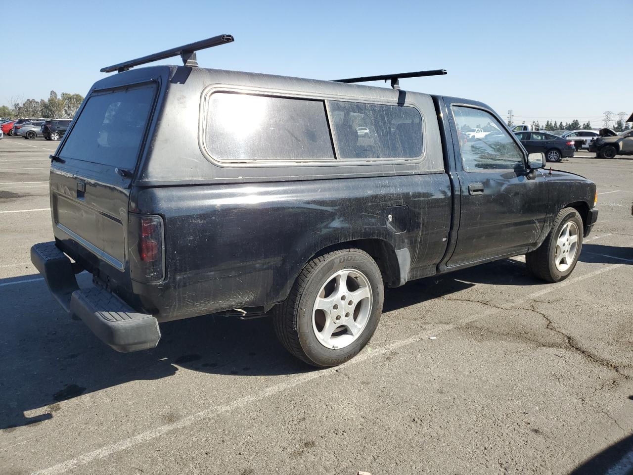 1991 Toyota Pickup 1/2 Ton Short Wheelbase Black vin: JT4RN81A6M0070753
