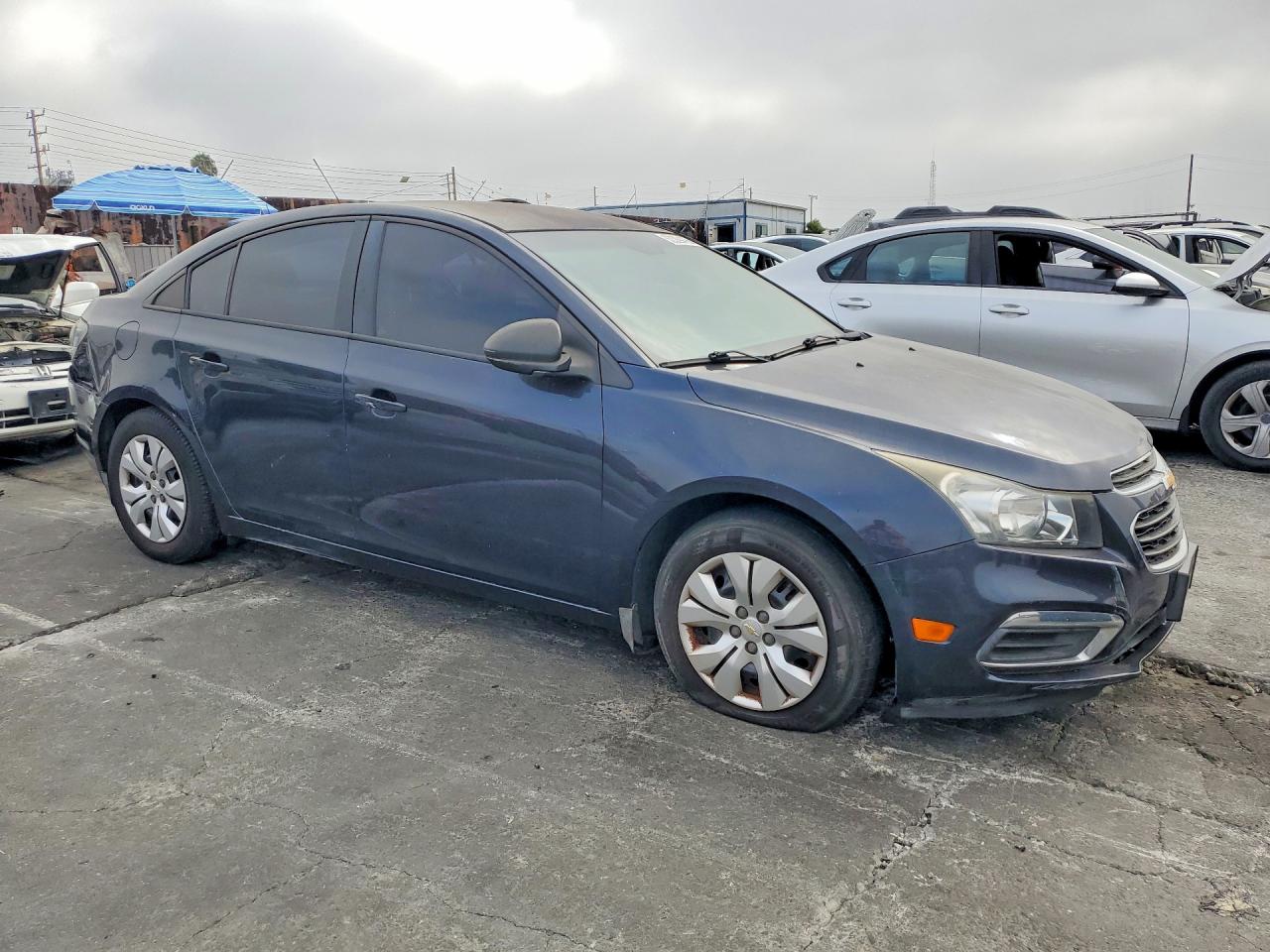 2015 Chevrolet Cruze Ls Gray vin: 1G1PA5SG9F7188786