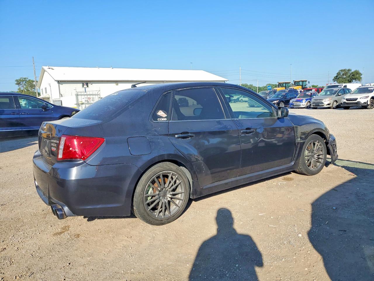 2012 Subaru Impreza Wrx Gray vin: JF1GV7E64CG002955