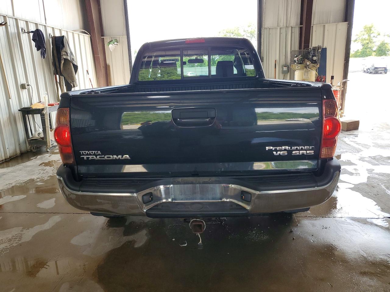 2008 Toyota Tacoma Prerunner Access Cab Черный vin: 5TETU62N78Z543175