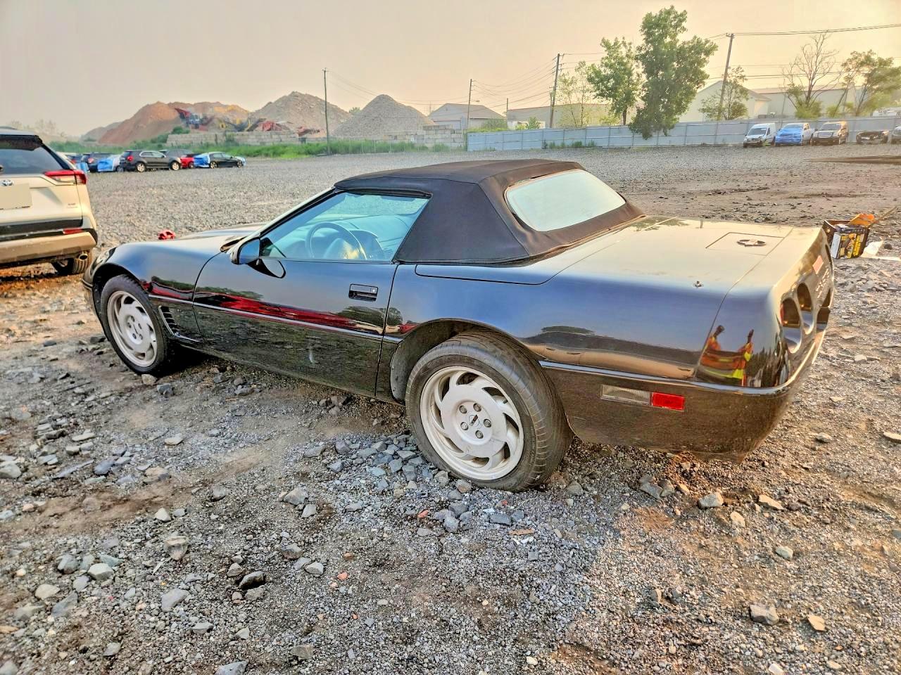 1995 Chevrolet Corvette Black vin: 1G1YY32P4S5102794