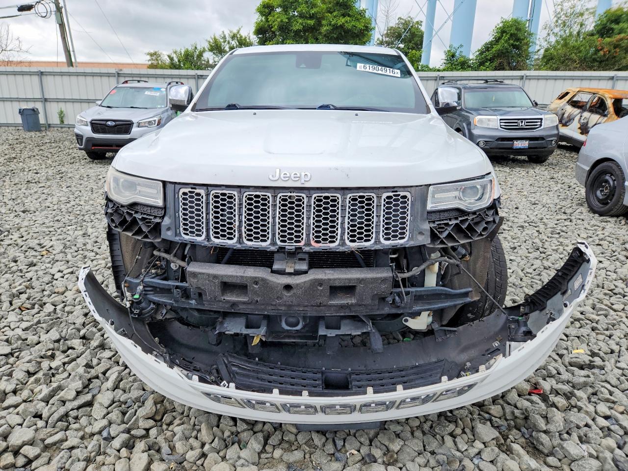 2014 Jeep Grand Cherokee Summit White vin: 1C4RJFJT6EC154542