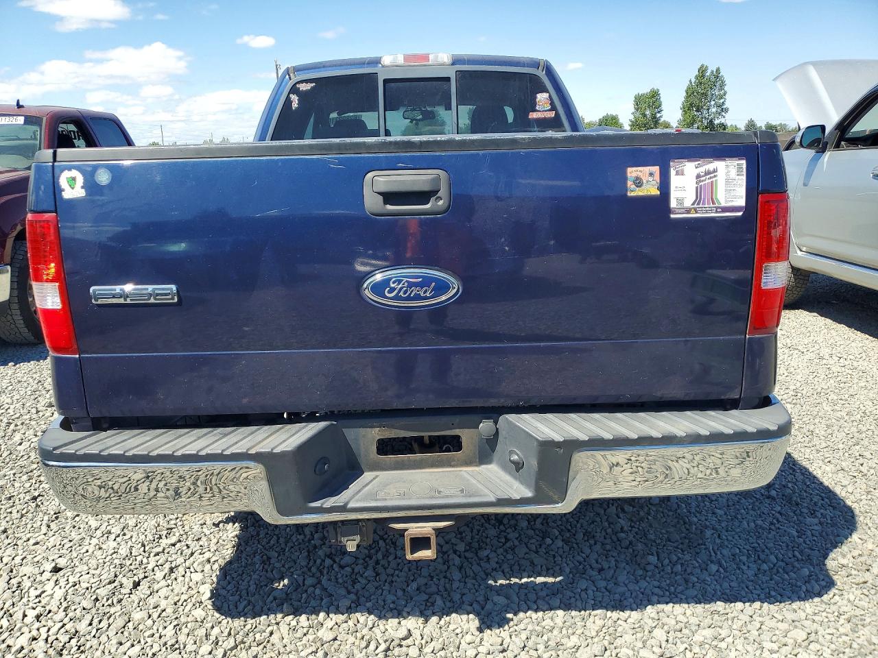 2005 Ford F150 Blue vin: 1FTPX12505NA24446
