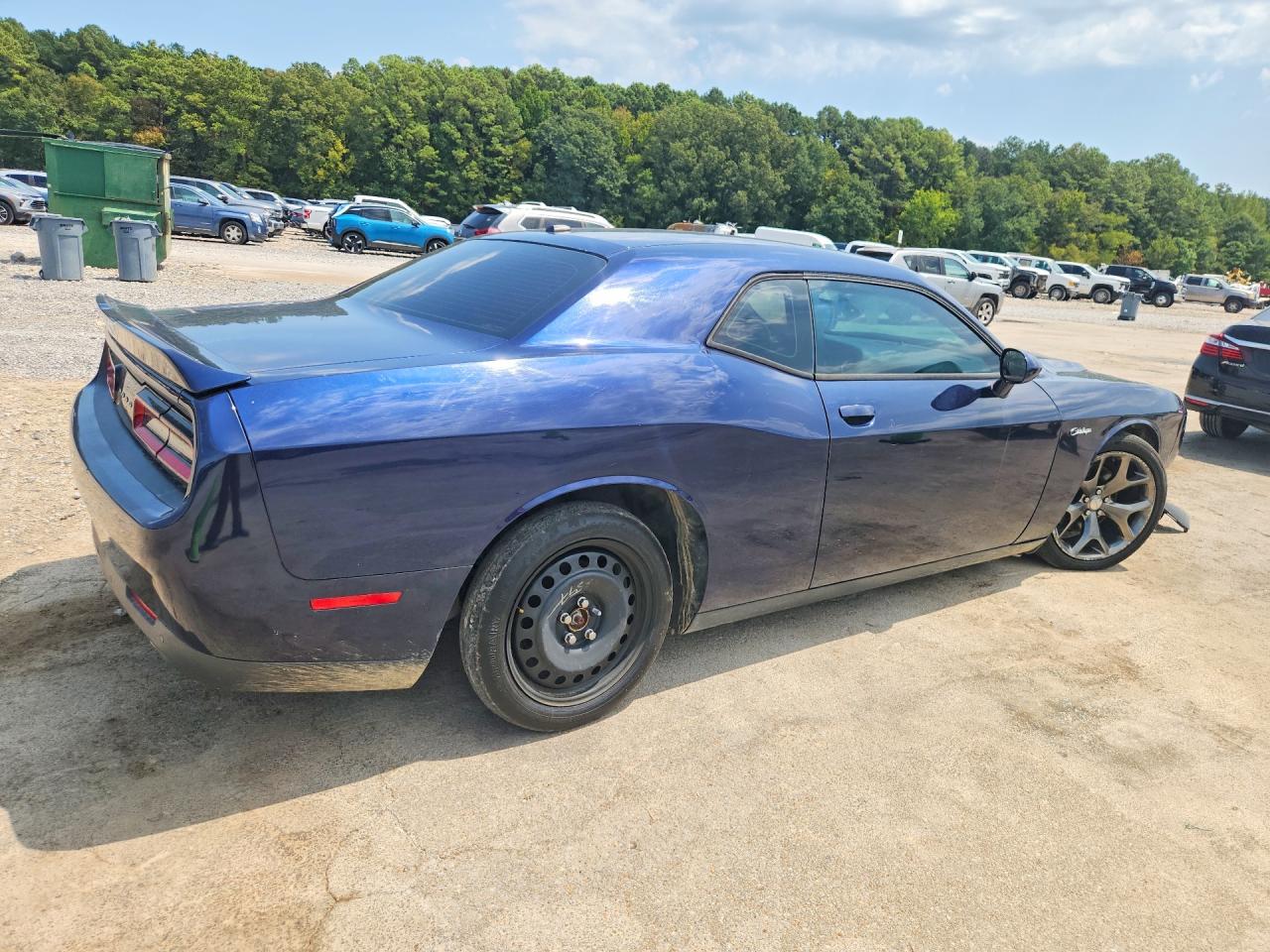 2015 Dodge Challenger Sxt Blue vin: 2C3CDZAG5FH856193