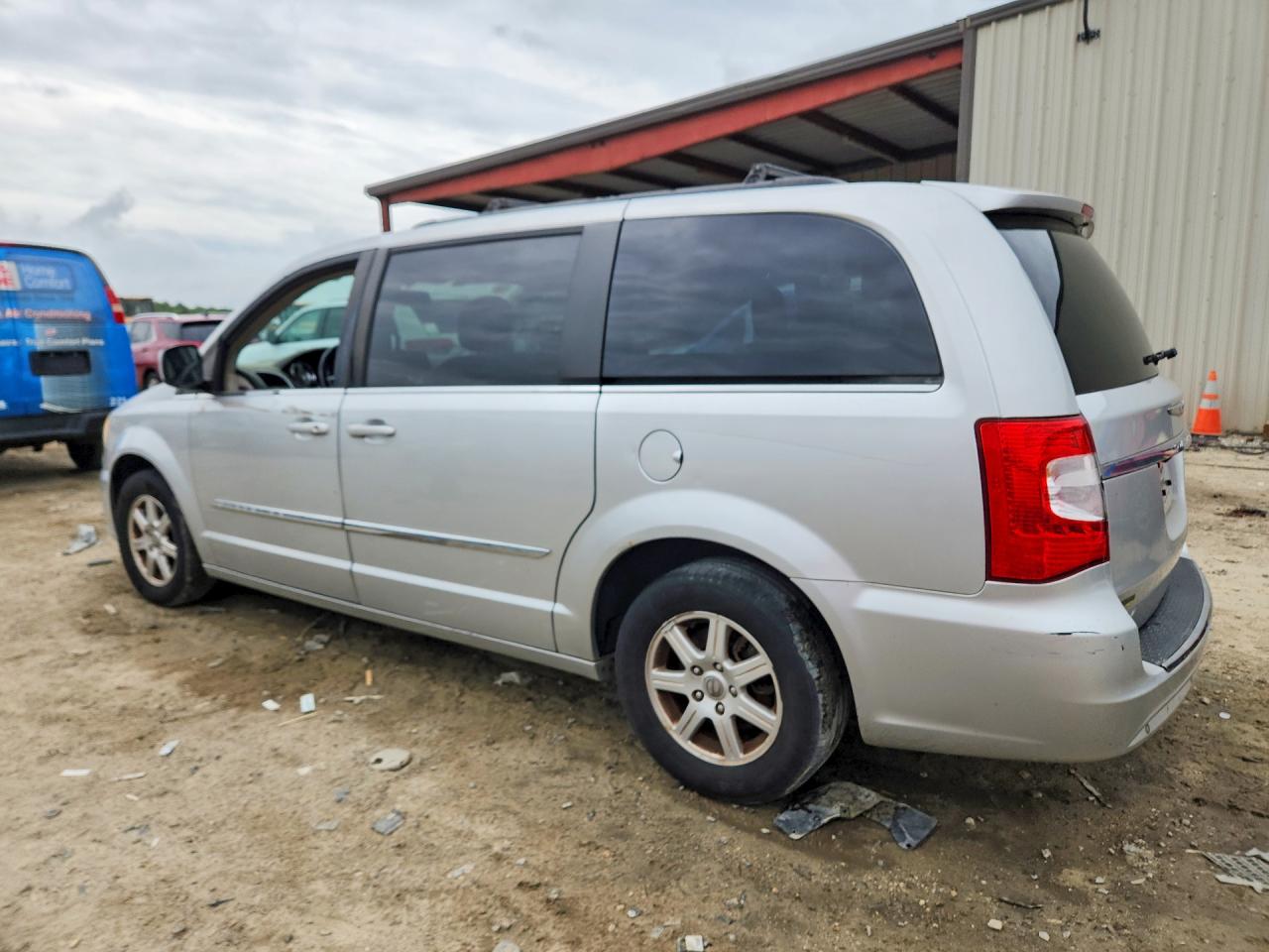 2011 Chrysler Town & Country Touring Серебряный vin: 2A4RR5DG8BR768359