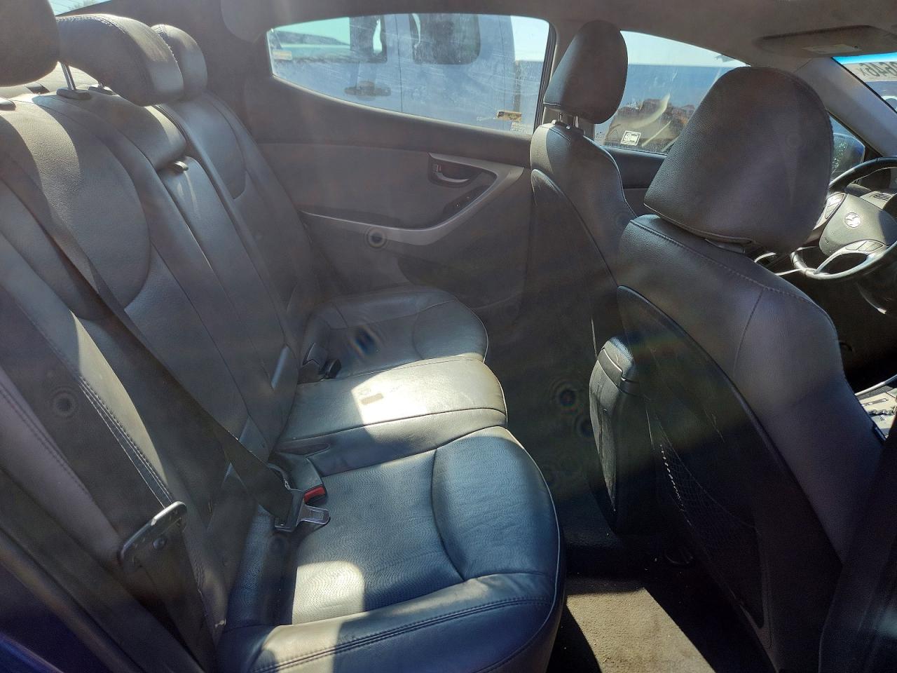 2013 Hyundai Elantra Limited Blue vin: 5NPDH4AE9DH249370