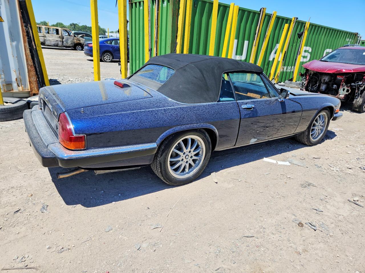 1988 Jaguar Xjs Blue vin: SAJNV5847JC143475