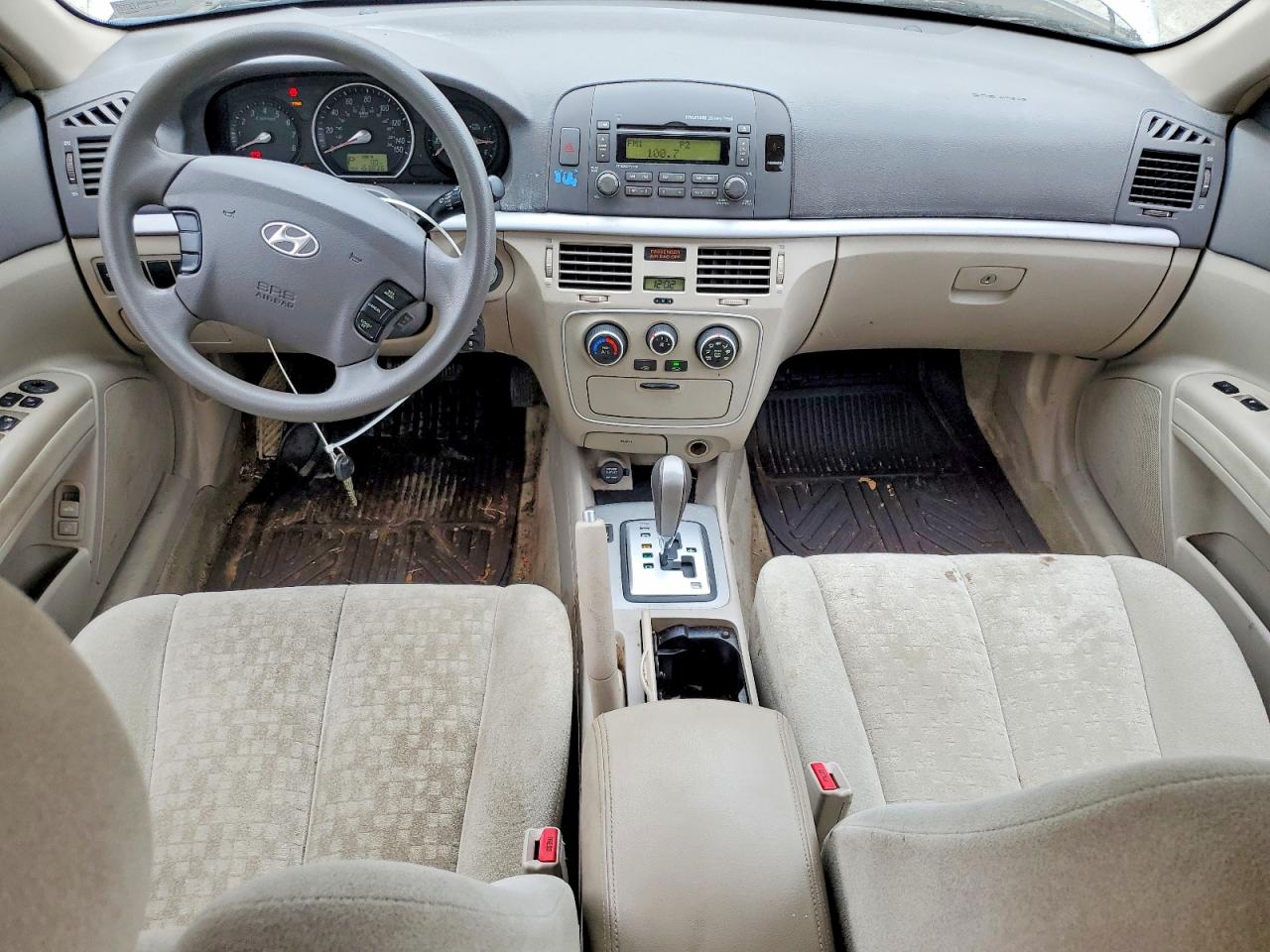 2007 Hyundai Sonata Gls Gold vin: 5NPET46CX7H290184