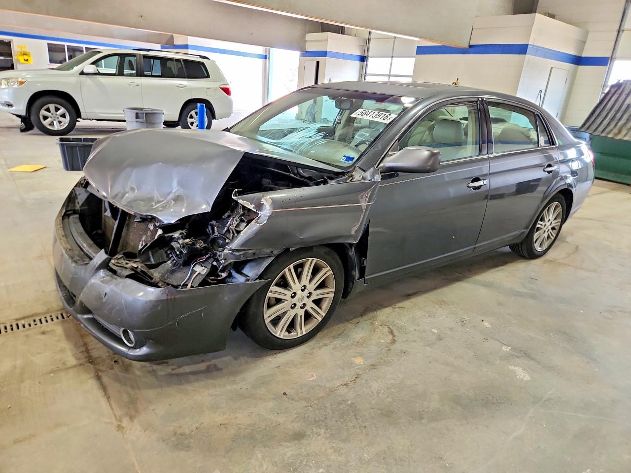 2008 Toyota Avalon Limited Серый vin: 4T1BK36B88U288573