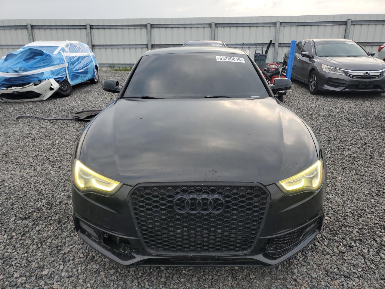 2014 Audi A5 Premium Plus Black vin: WAUMFAFR0EA067255