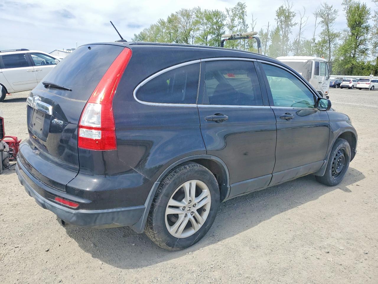2010 Honda Cr-v Exl Black vin: 5J6RE4H75AL804435
