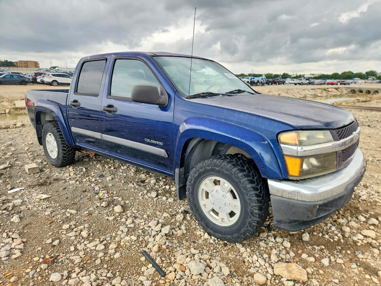 2004 Chevrolet Colorado Blue vin: 1GCDS136748172003