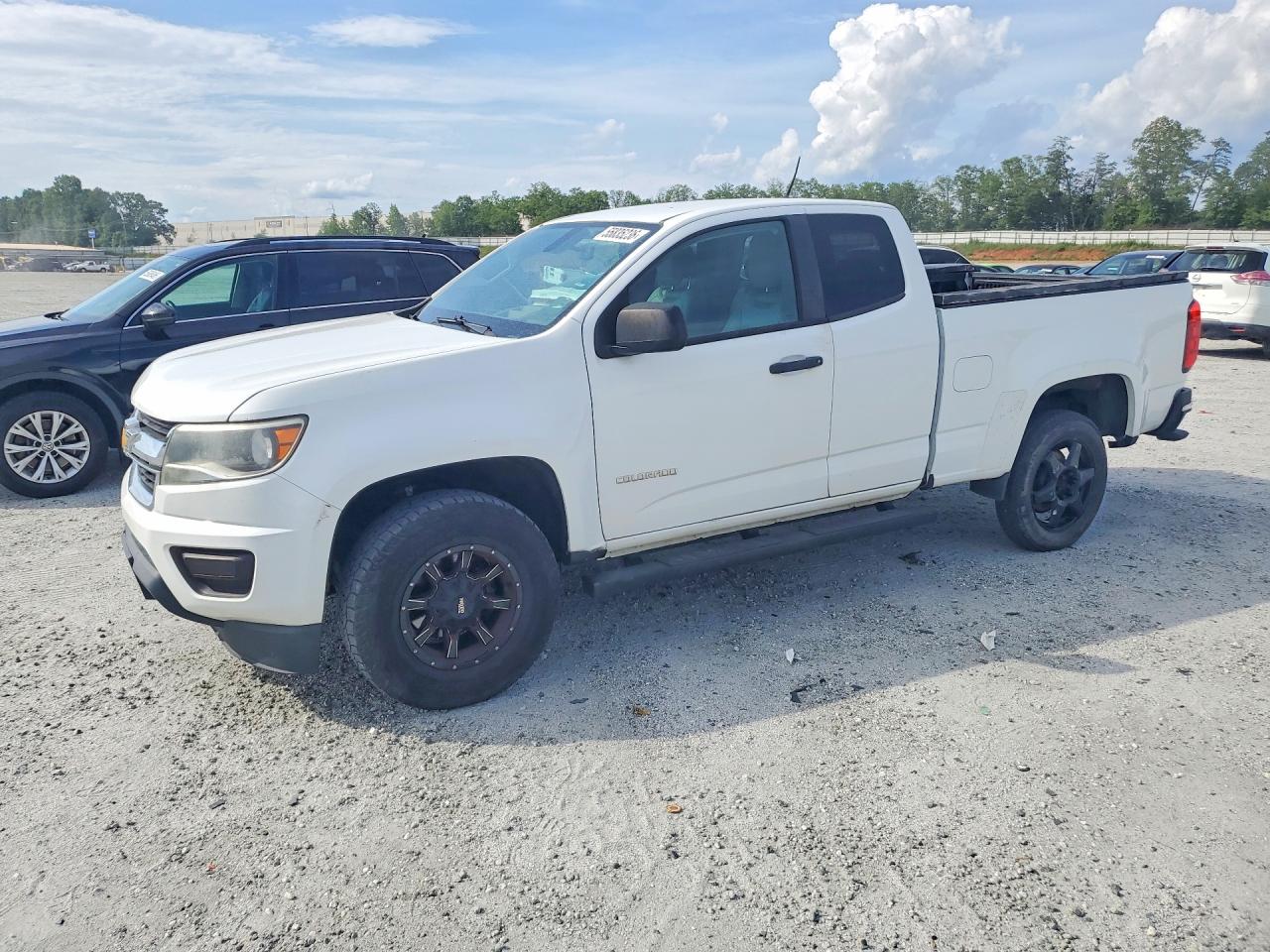 2015 Chevrolet Colorado White vin: 1GCHSAEA5F1201156
