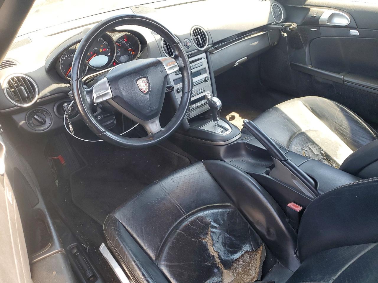 2007 Porsche Cayman Black vin: WP0AA29887U761979