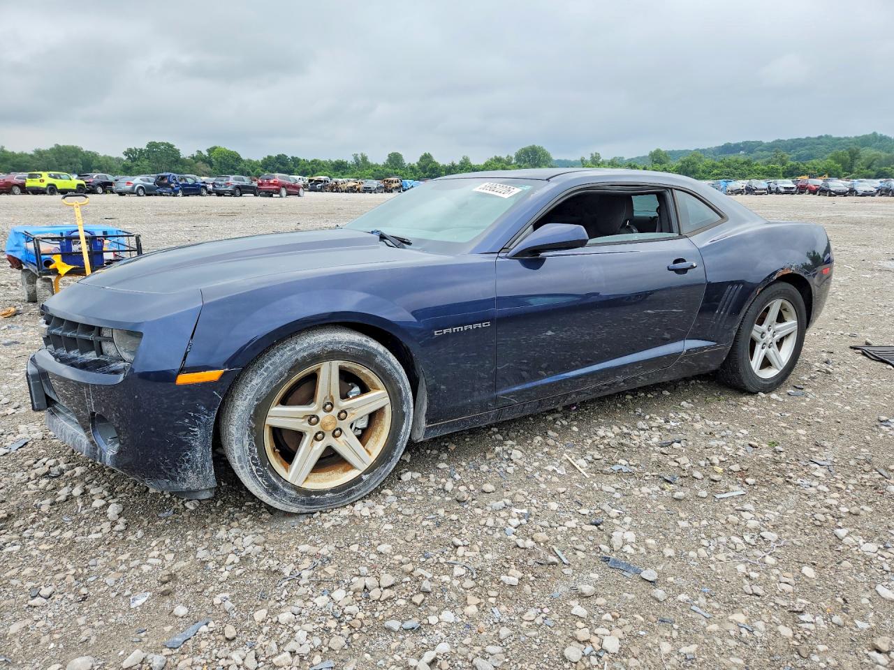 2012 Chevrolet Camaro Lt Blue vin: 2G1FB1E38C9132410