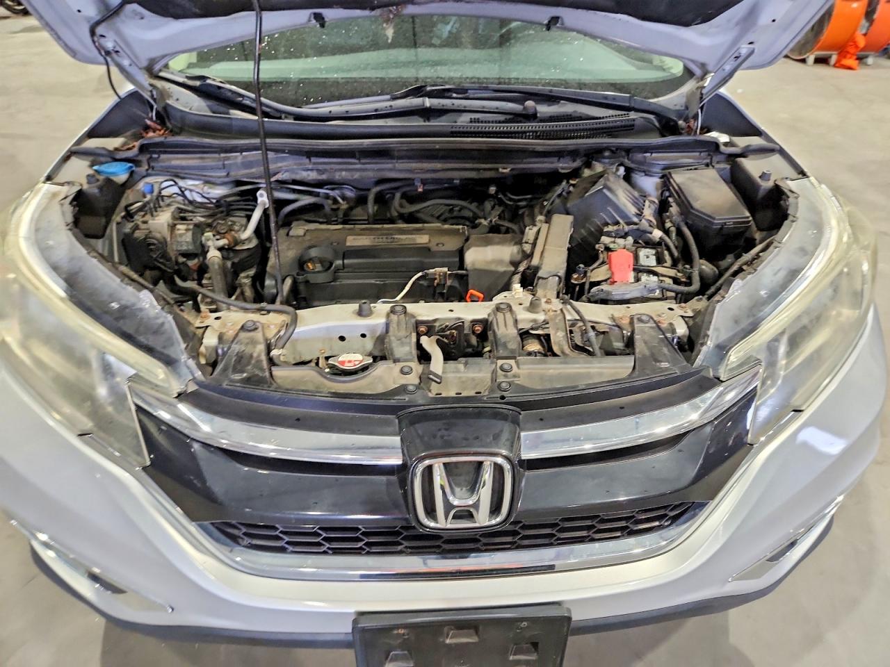 2015 Honda Cr-v Exl Silver vin: 2HKRM4H72FH617934