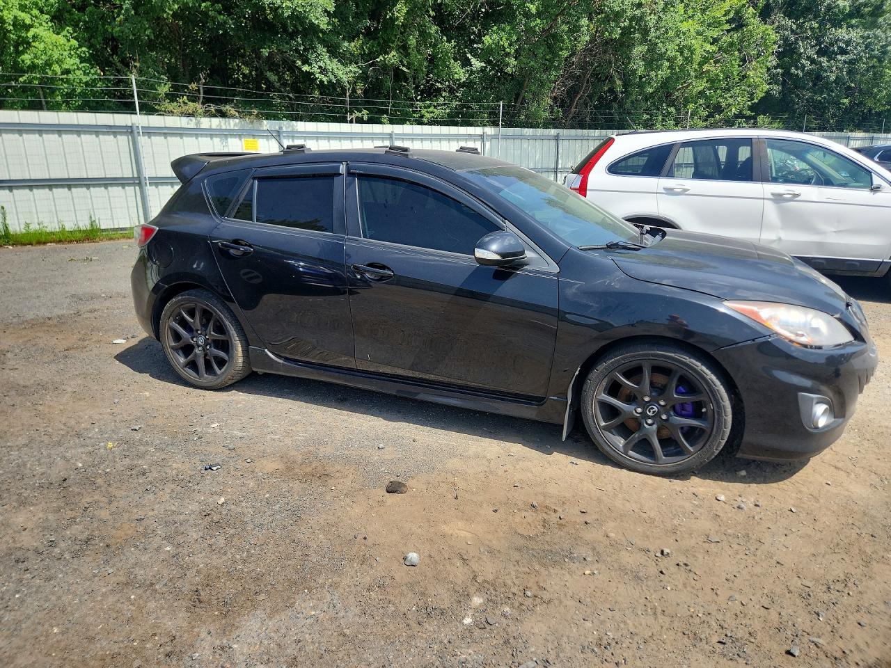2013 Mazda Speed 3 Black vin: JM1BL1L31D1799248