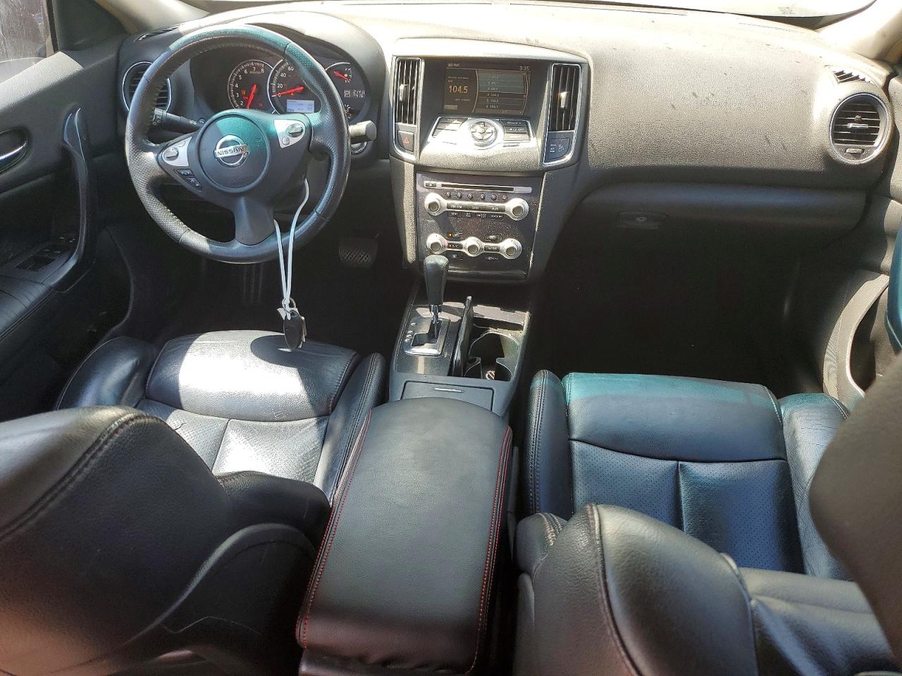 2014 Nissan Maxima 3.5 S Silver vin: 1N4AA5APXEC431080