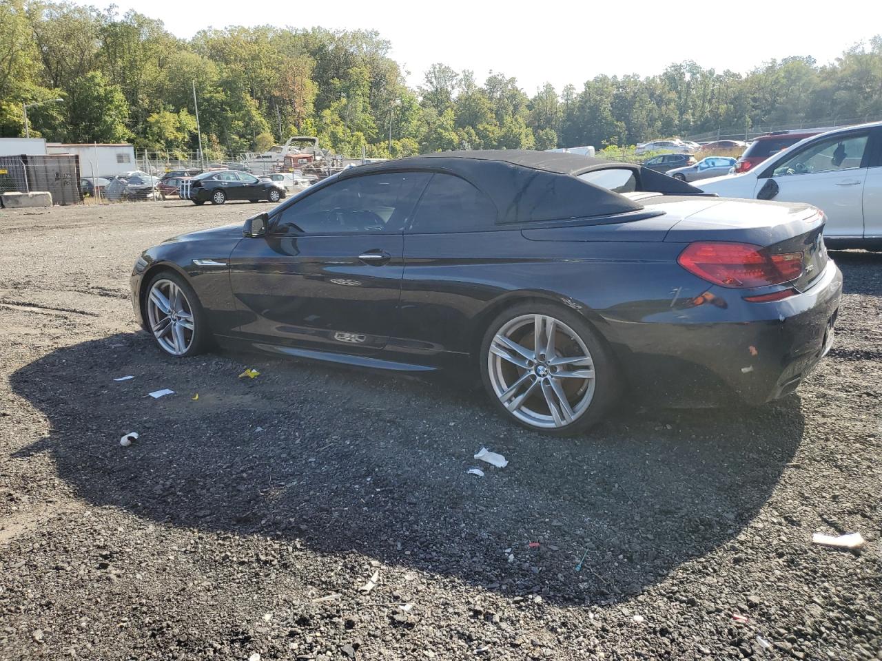 2013 Bmw 650 Xi Blue vin: WBAYP1C57DDX00721