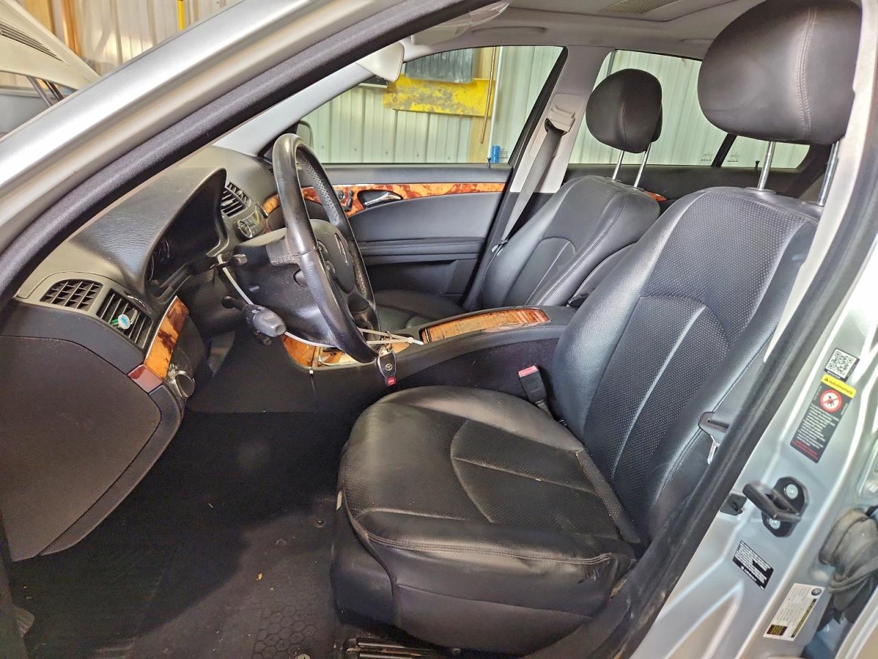2007 Mercedes-benz E 350 4matic Silver vin: WDBUF87X77X210208
