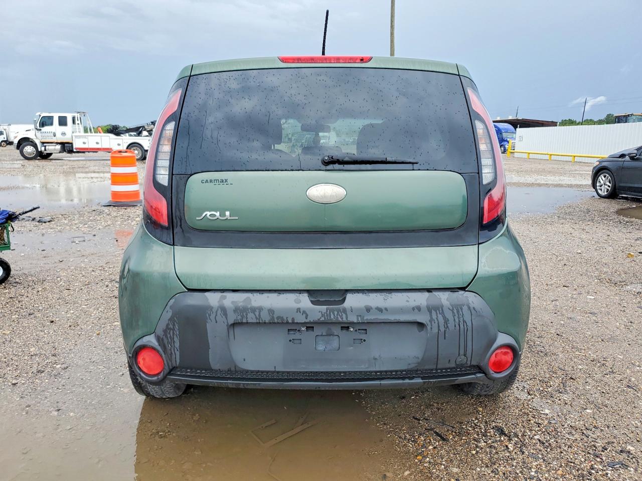 2014 Kia Soul Base Green vin: KNDJN2A20E7008227