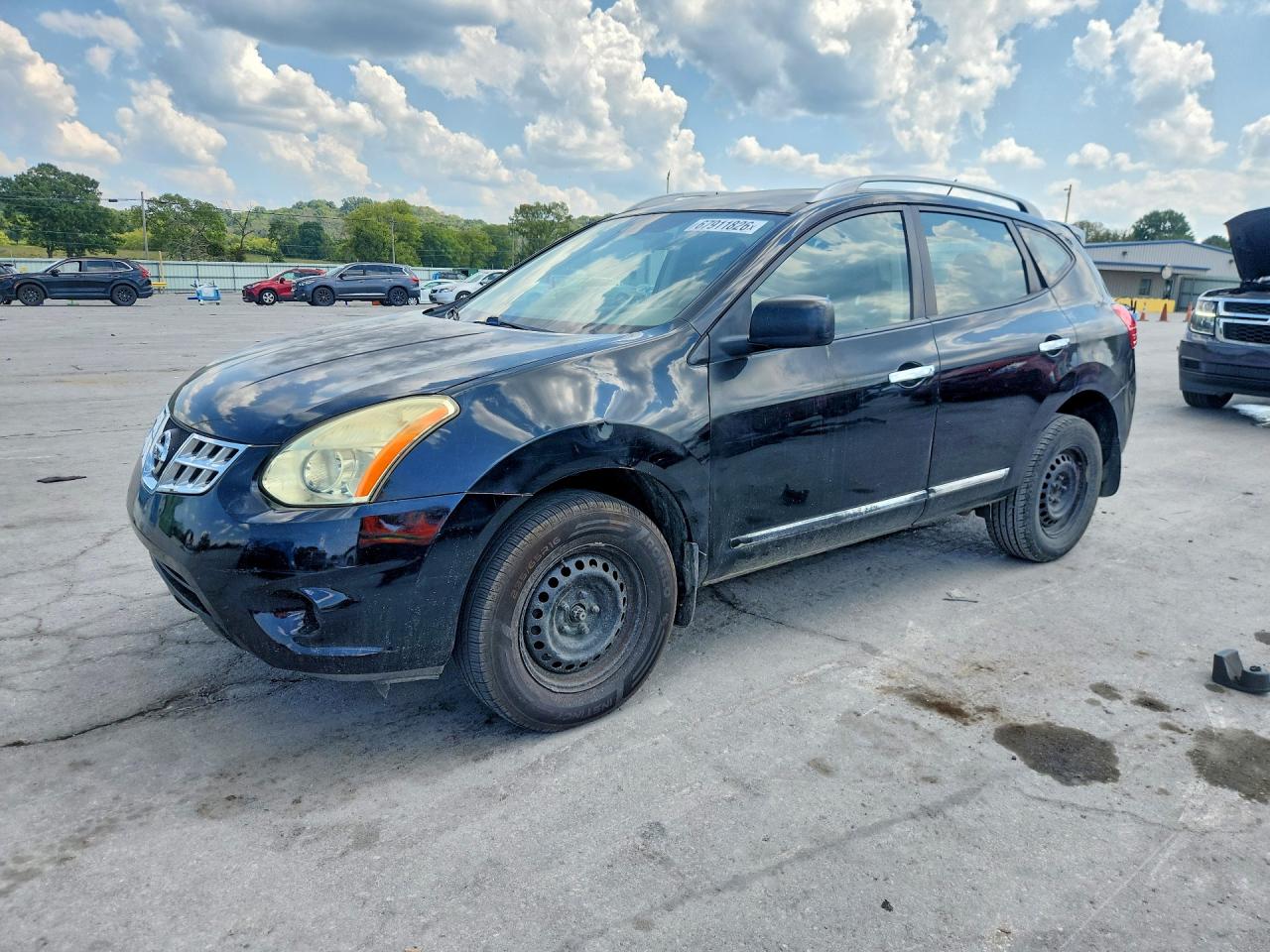 2015 Nissan Rogue Select S Black vin: JN8AS5MT7FW653077
