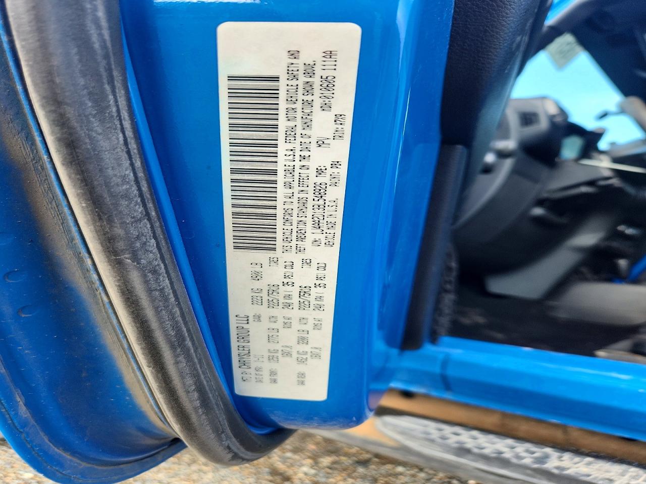 2011 Jeep Wrangler Sport Blue vin: 1J4AA2D13BL548926