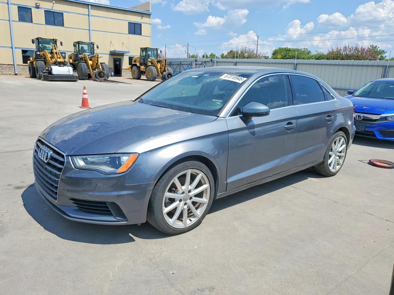 2015 Audi A3 Premium Plus Gray vin: WAUCCGFF6F1011965