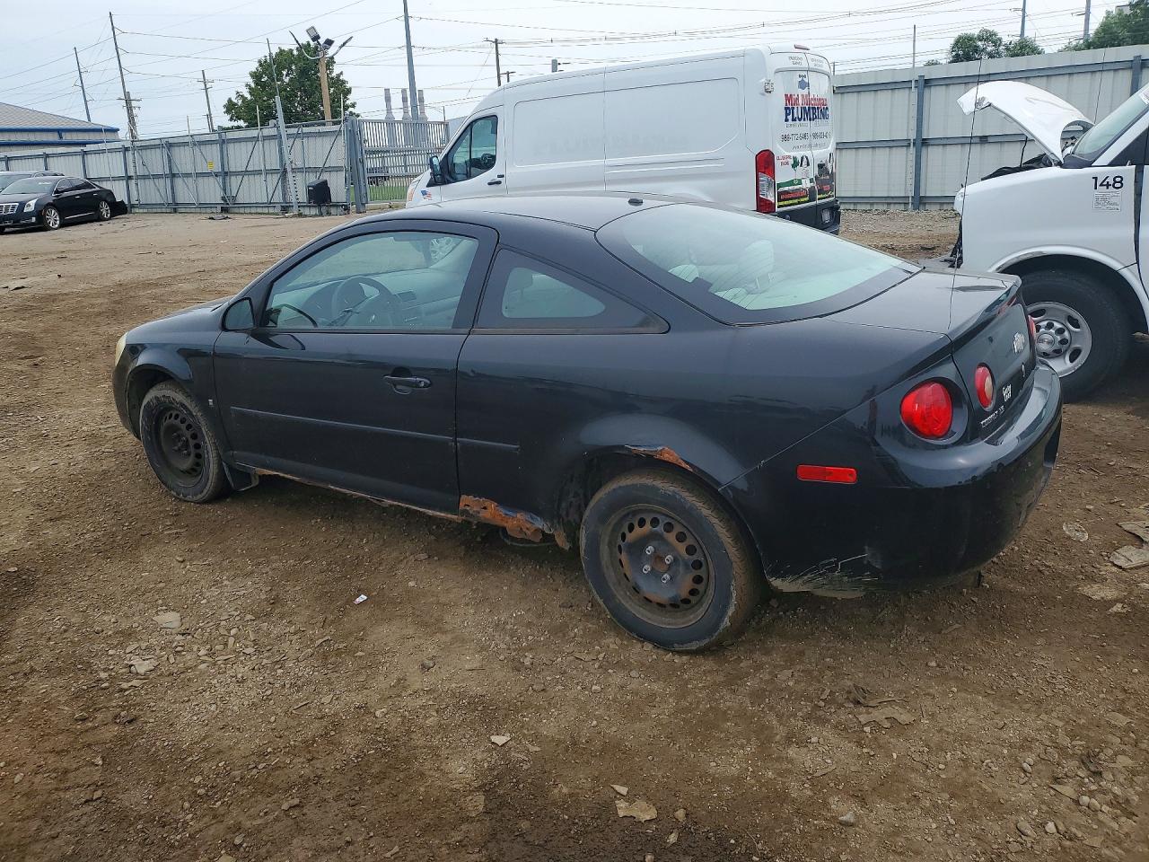 2008 Chevrolet Cobalt Ls Black vin: 1G1AK18F187337320