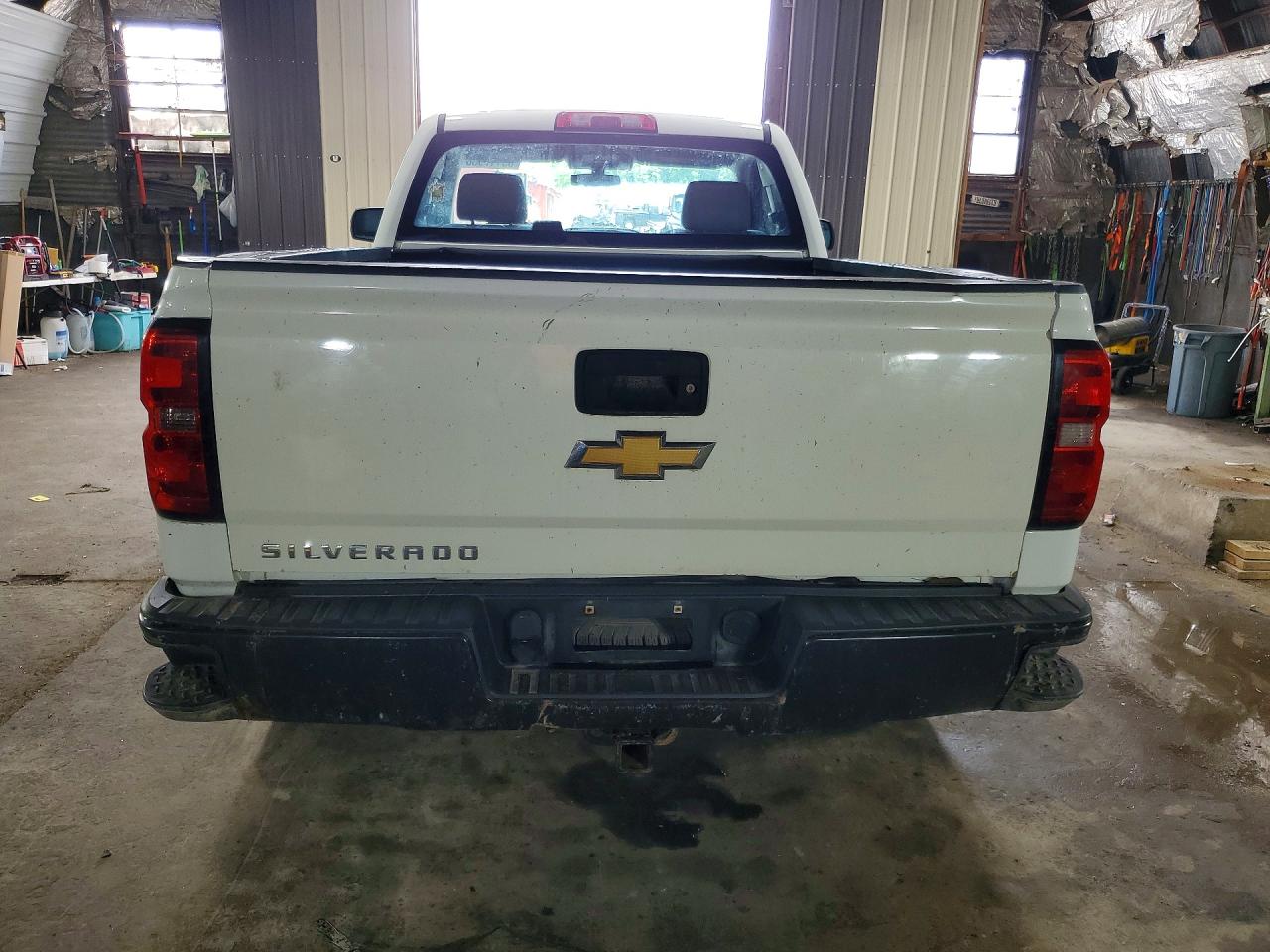 2015 Chevrolet Silverado K1500 White vin: 1GCNKPEH1FZ173344