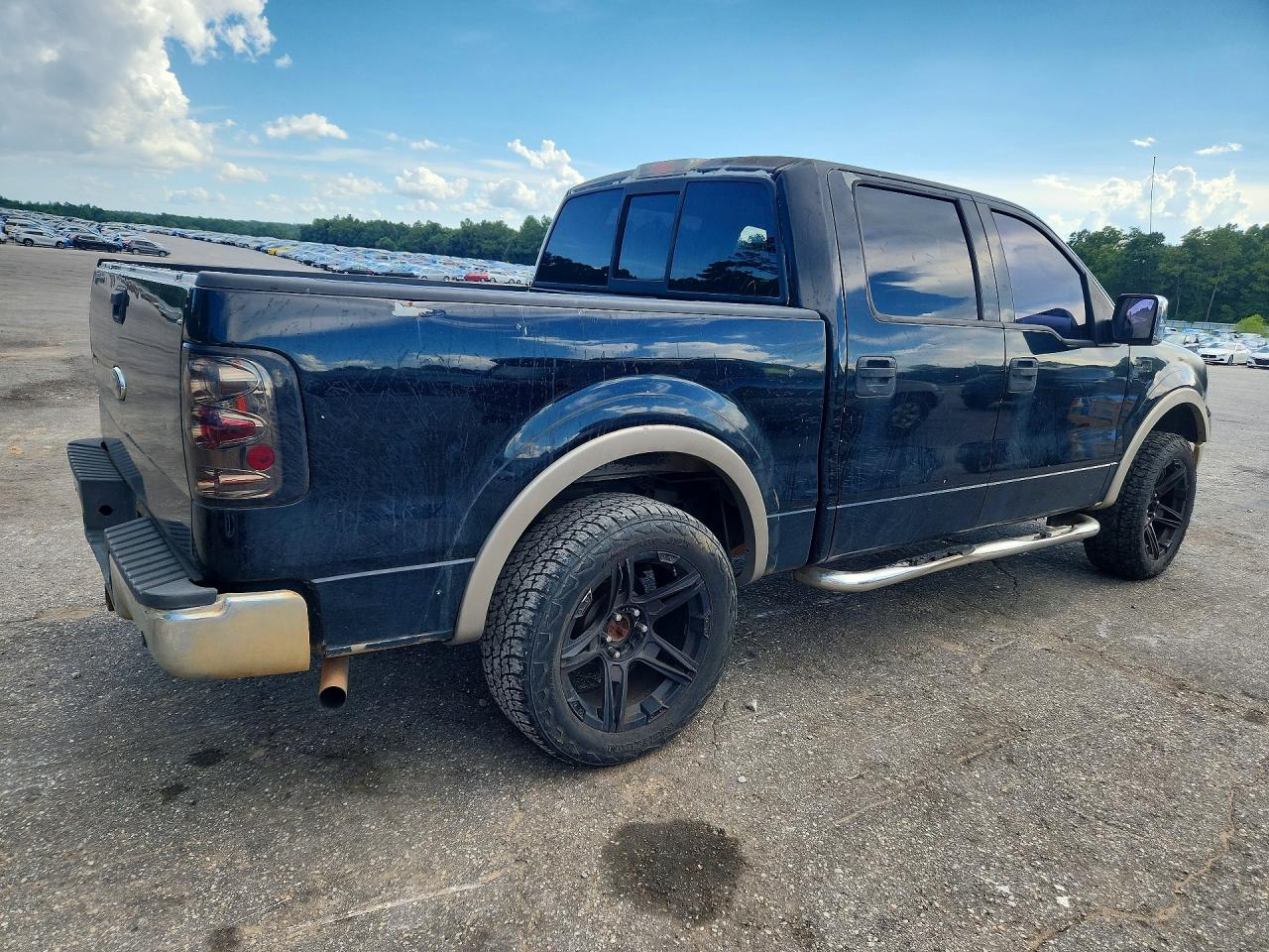 2007 Ford F150 Supercrew Black vin: 1FTPW12V97KC49195