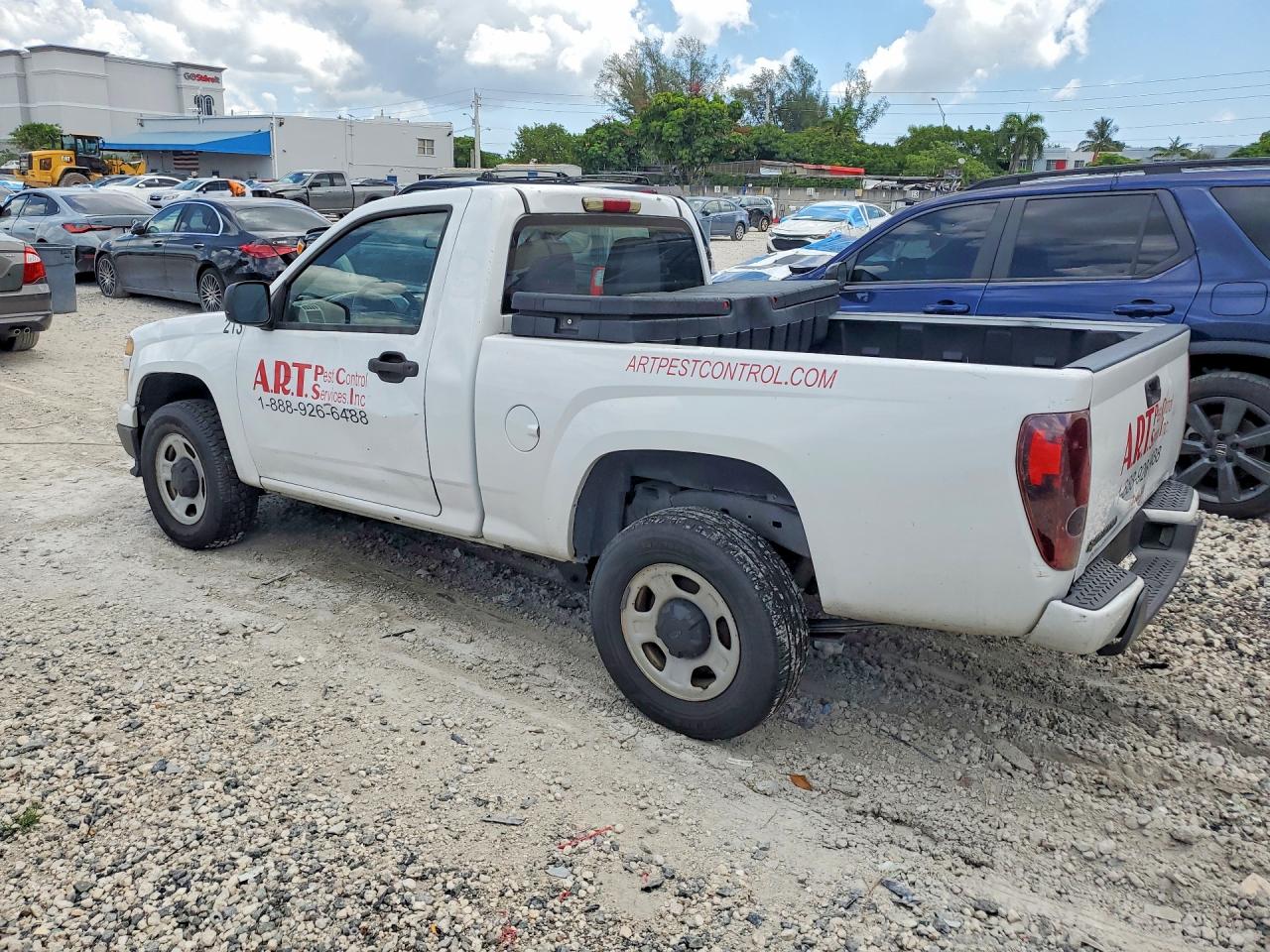 2011 Chevrolet Colorado Белый vin: 1GCGTBF96B8131297