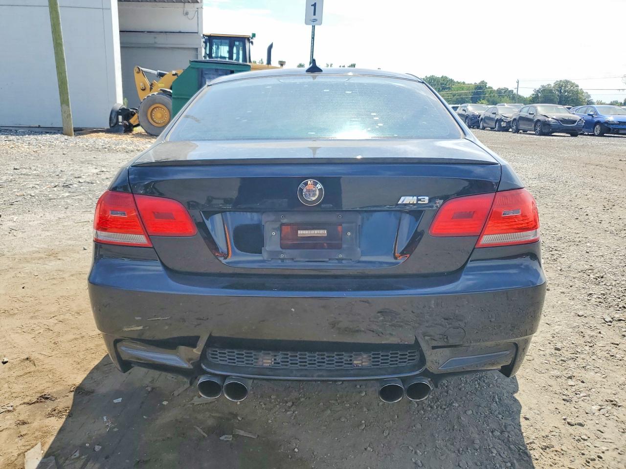 2009 Bmw M3 Black vin: WBSWD93519P361602