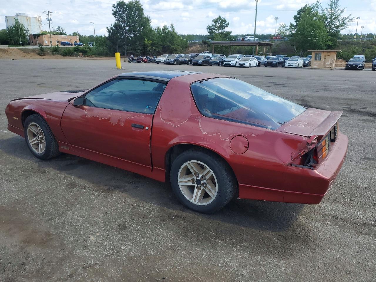1987 Chevrolet Camaro Бордовый vin: 1G1FP21F8HL125982