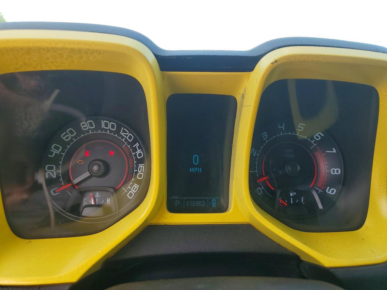 2010 Chevrolet Camaro Ss Yellow vin: 2G1FJ1EJ3A9143085