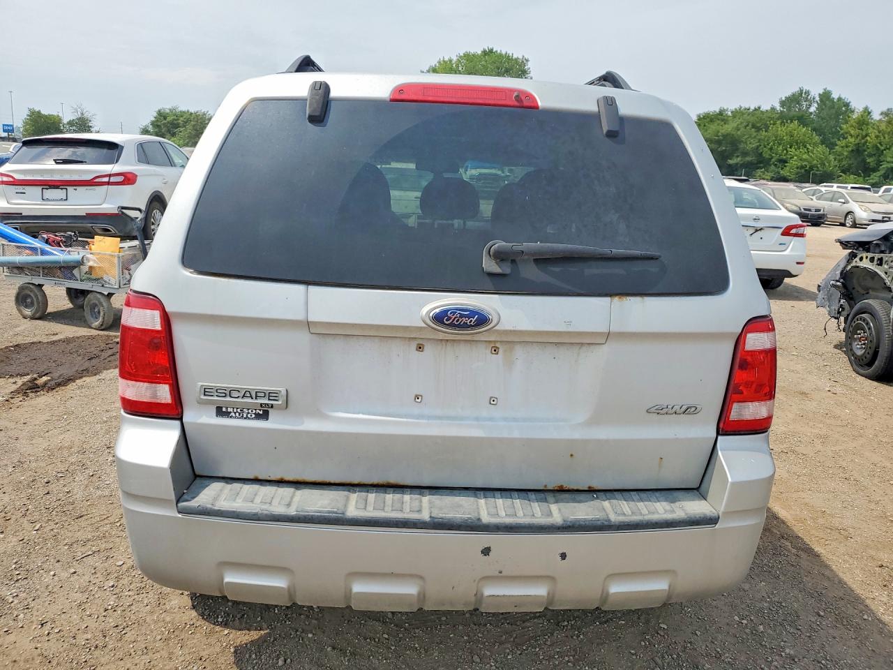 2008 Ford Escape Xlt Silver vin: 1FMCU93138KB29064