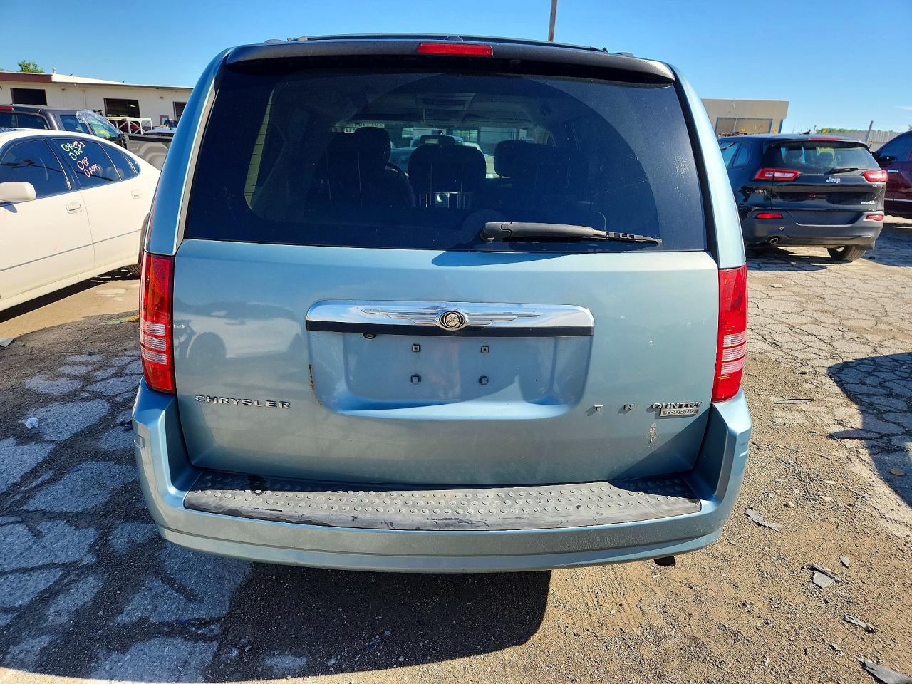 2010 Chrysler Town & Country Touring Blue vin: 2A4RR5D13AR110619