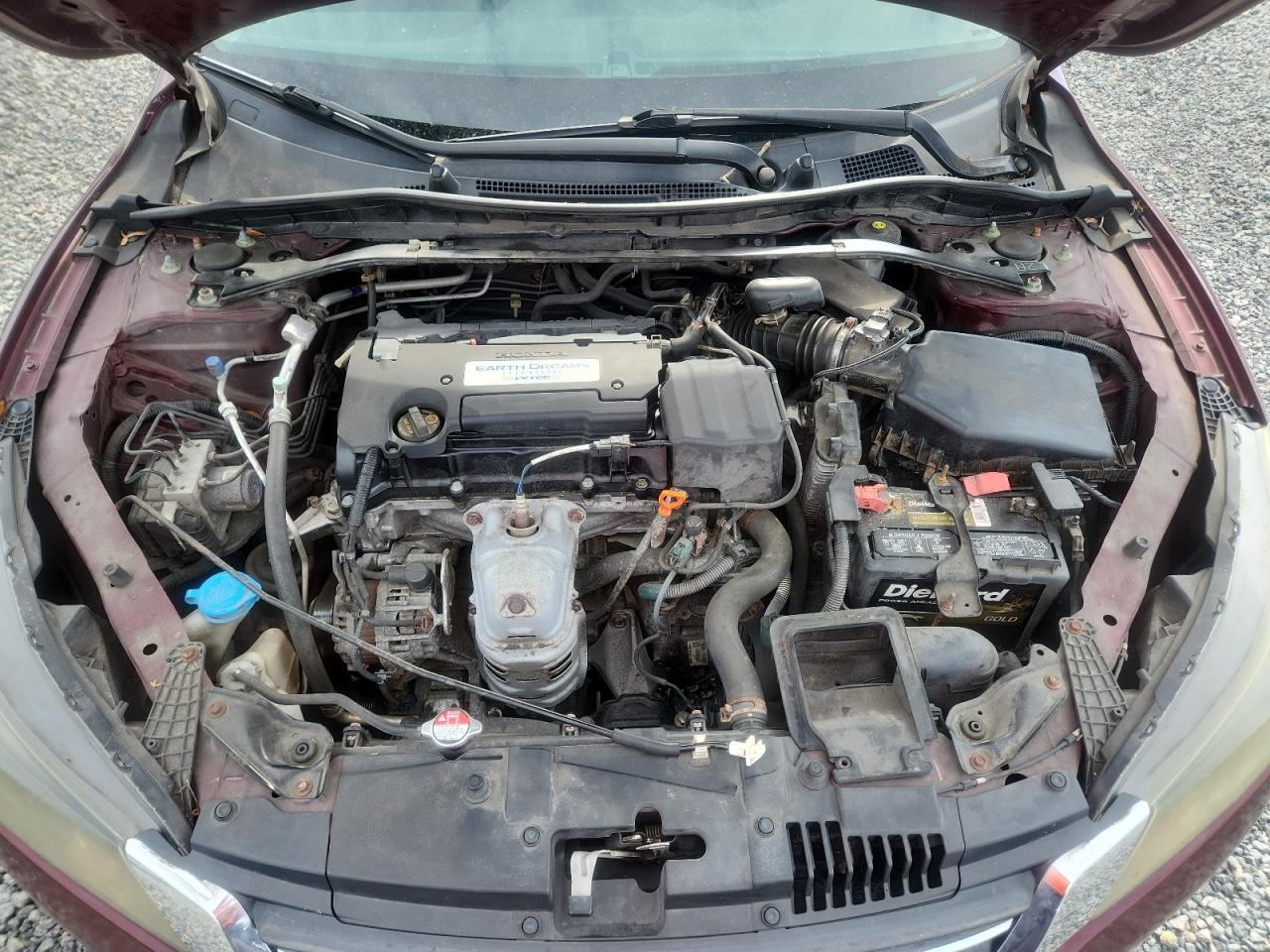 2014 Honda Accord Sport Burgundy vin: 1HGCR2F58EA252728
