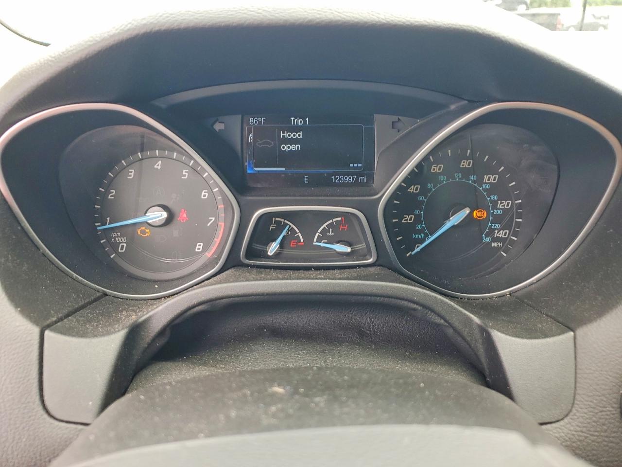 2014 Ford Focus Titanium Синий vin: 1FADP3N28EL174421