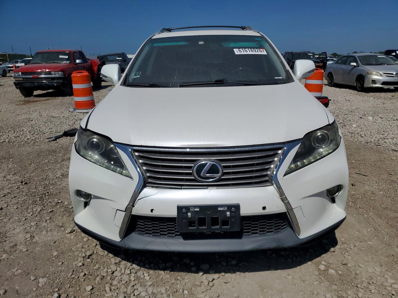 2014 Lexus Rx 350 White vin: 2T2ZK1BA9EC138657