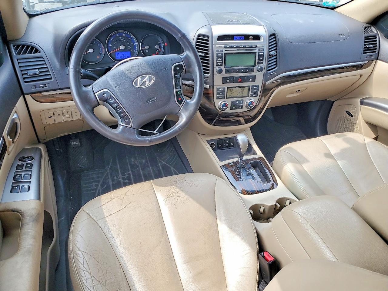 2012 Hyundai Santa Fe Limited Charcoal vin: 5XYZK3AB9CG112636
