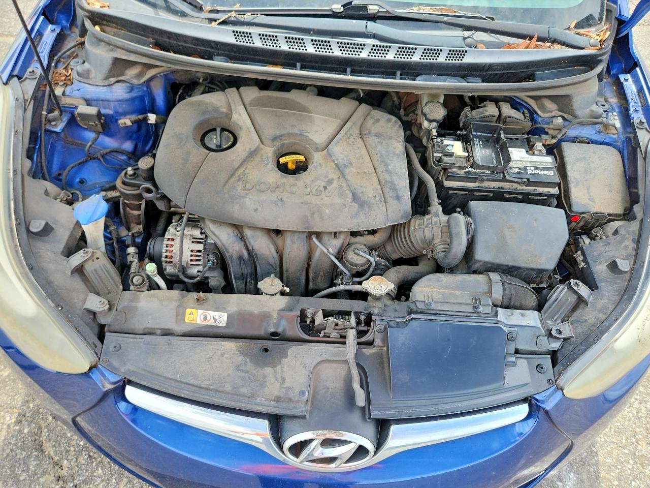 2015 Hyundai Elantra Se Blue vin: 5NPDH4AE0FH567879