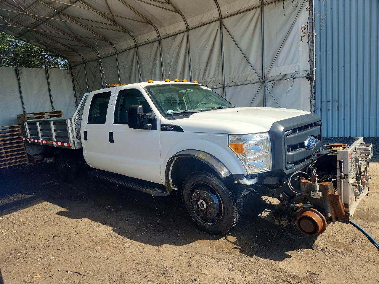 2012 Ford F350 Super Duty White vin: 1FDWW3FT2CEC27821