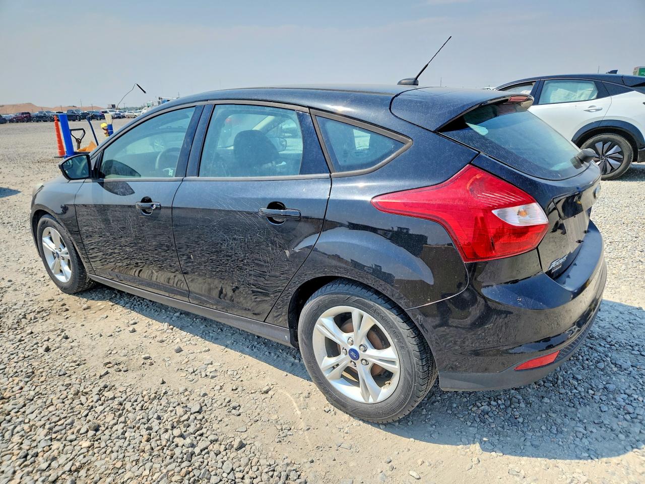 2014 Ford Focus Se Black vin: 1FADP3K2XEL390775