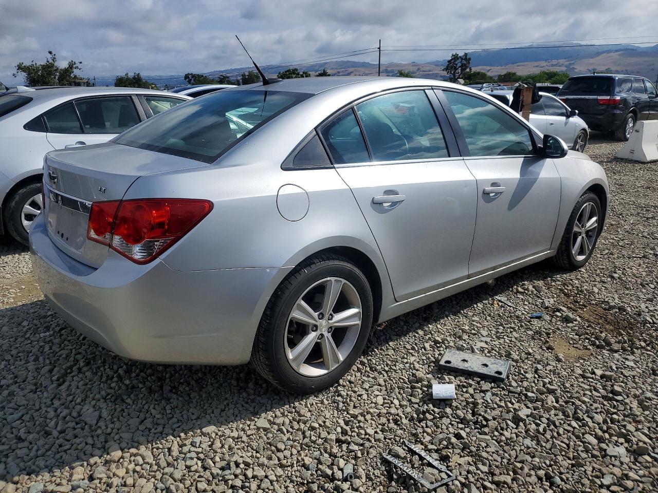 2014 Chevrolet Cruze Lt Gray vin: 1G1PE5SB5E7383288