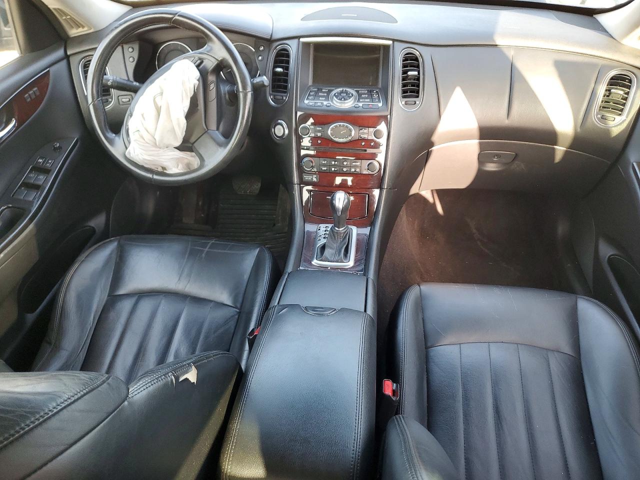 2012 Infiniti Ex35 Base Black vin: JN1AJ0HR7CM450037