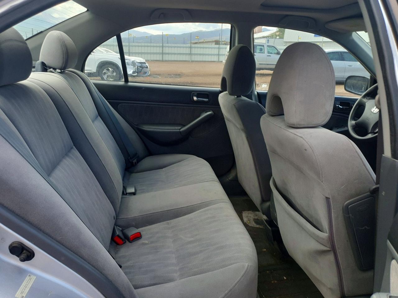 2003 Honda Civic Ex Silver vin: 1HGES26873L033560