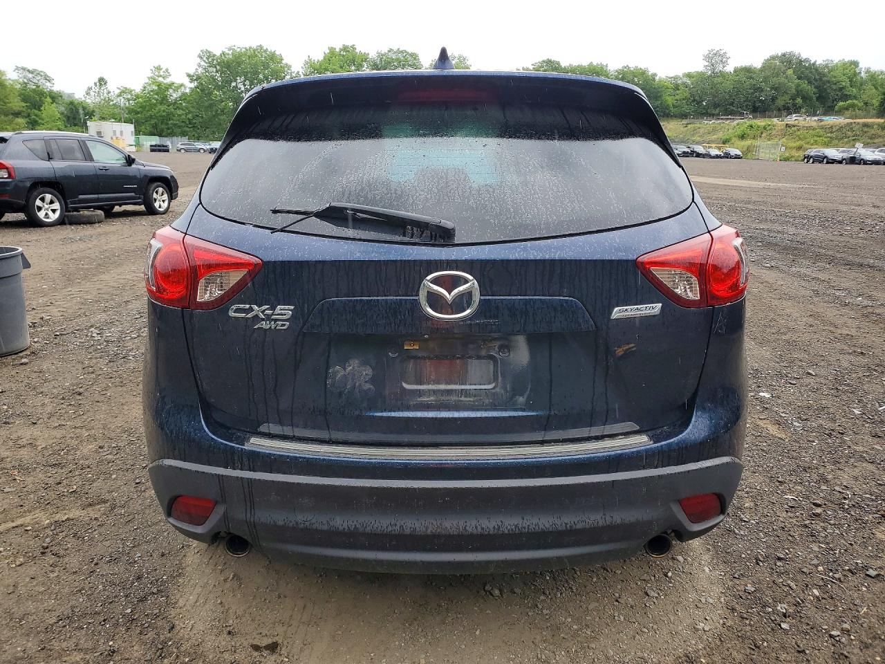 2015 Mazda Cx-5 Touring Blue vin: JM3KE4CY8F0448585