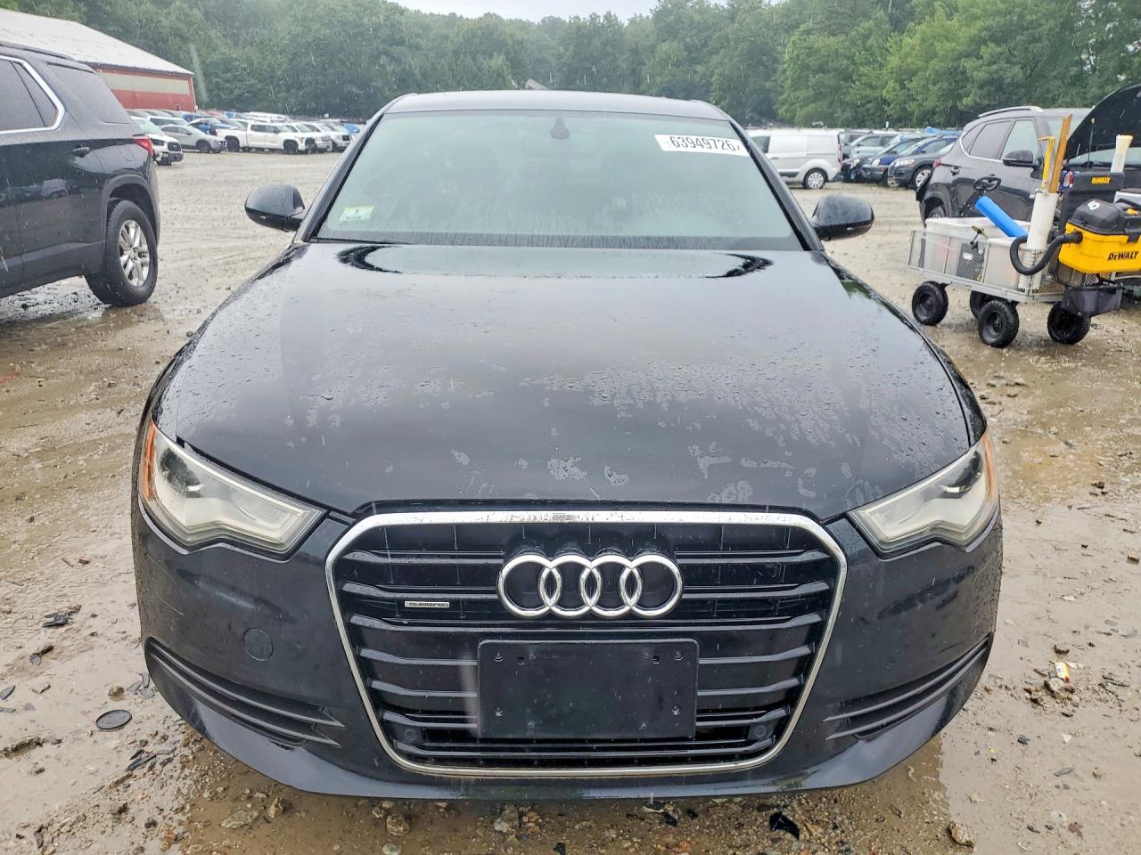 2015 Audi A6 Premium Plus Black vin: WAUGFAFC7FN031243